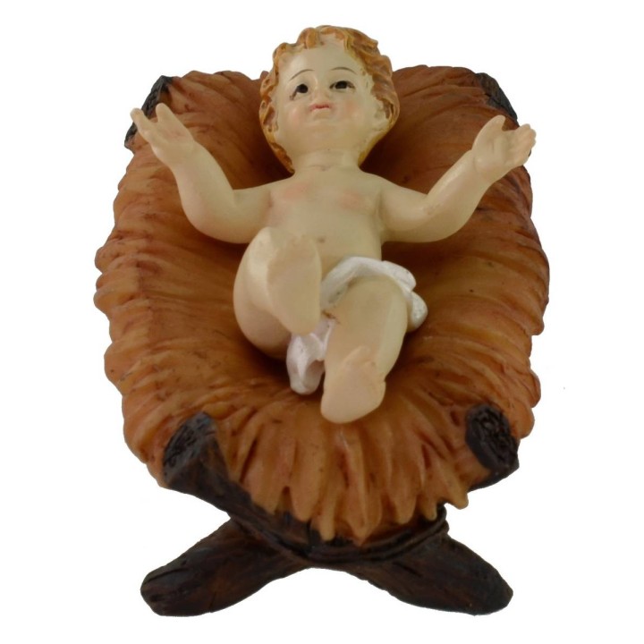 Natividad 3 figuras de 14 cm en resina