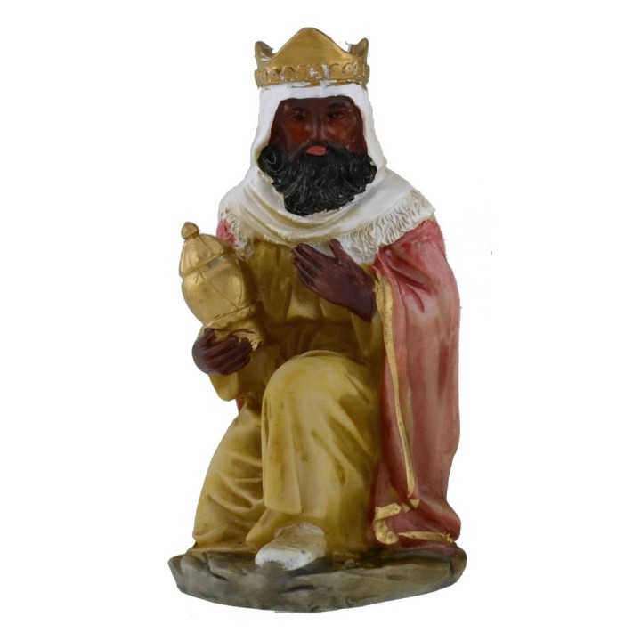 Set 3 Re Magi con pastore serie 15 cm