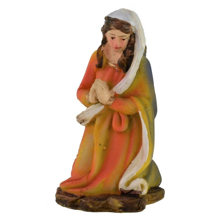 Set 10 figures 12 cm Nativity scene, Three Wise Men, angel and