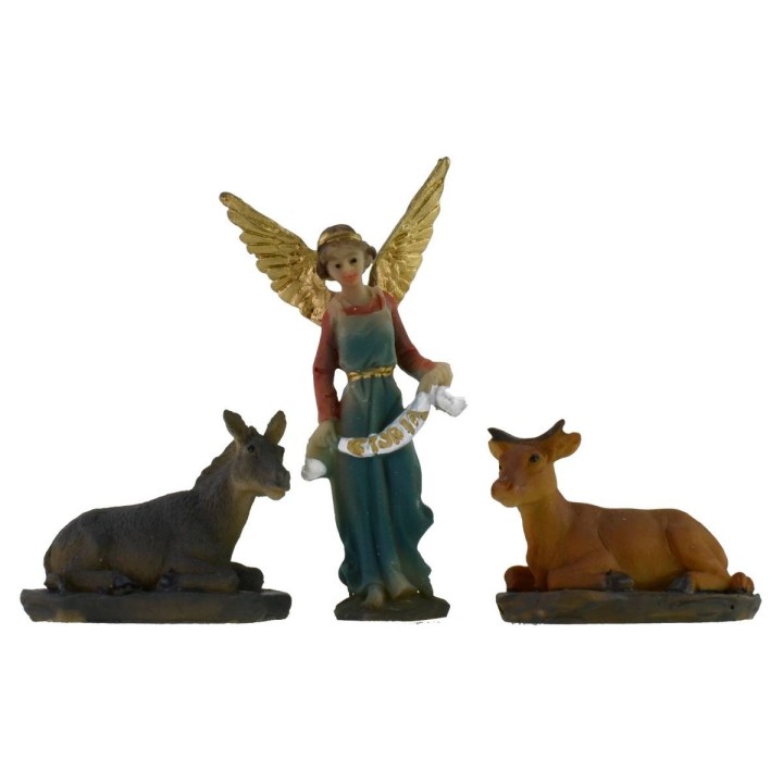 Conjunto de 10 figuras de 7 cm Natividad belén, Reyes Magos