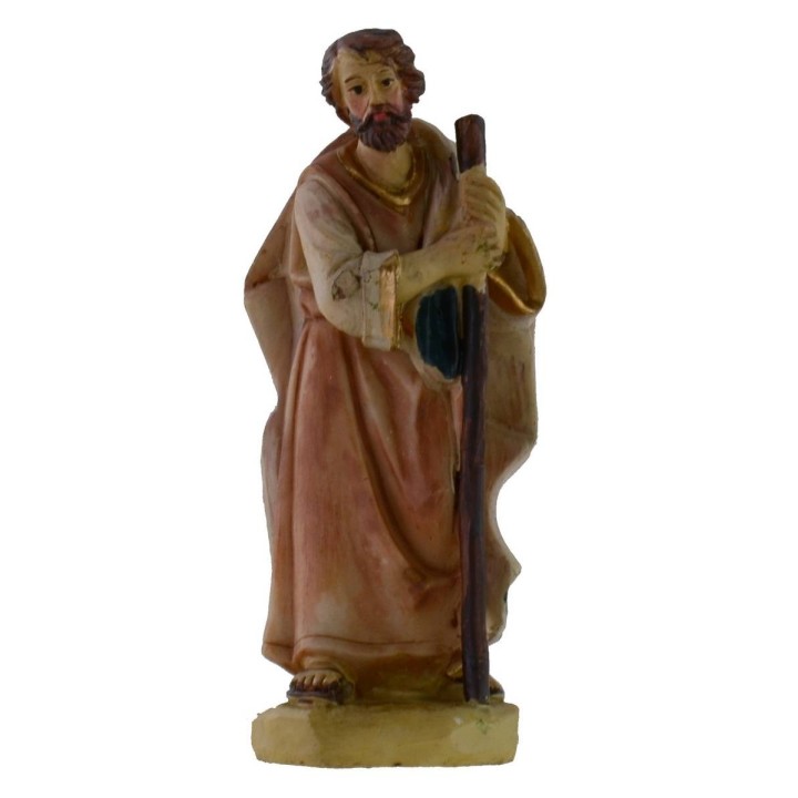 Natividad 5 figuras en resina serie 11 cm