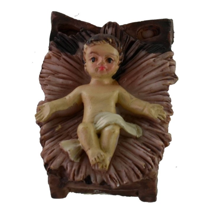 Nativity 5 subjects in resin series 11 cm