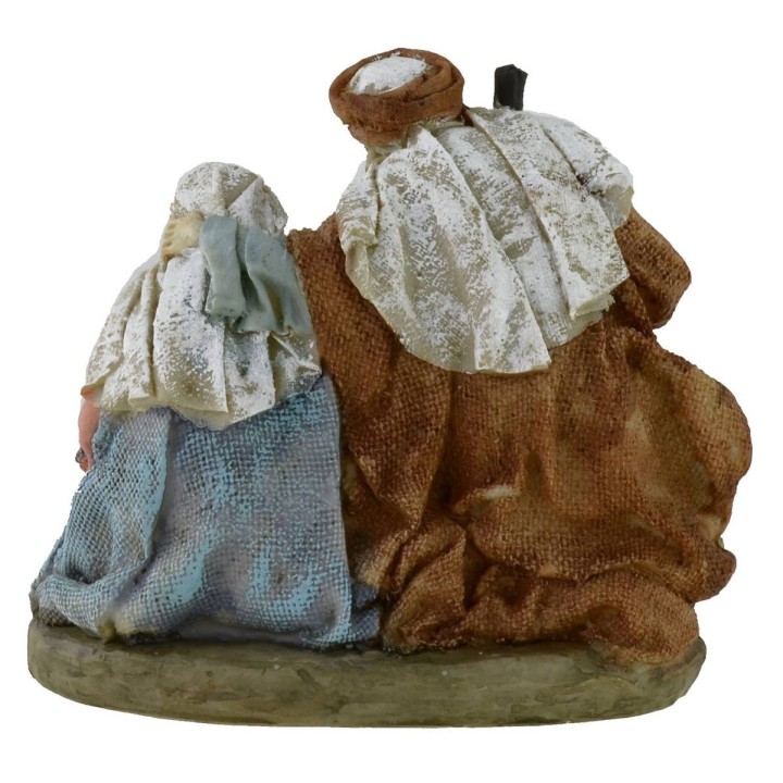Natividad monobloque en resina cm 15x11x14,6 h