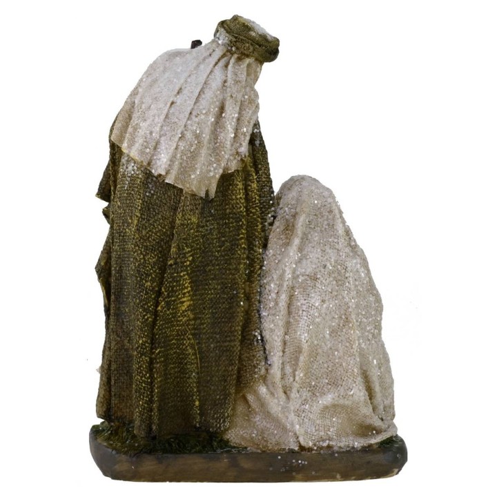 Natività monoblocco in resina cm 14x8x20 h cm
