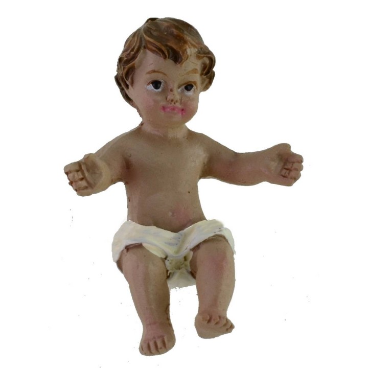 Natività 3 soggetti in resina serie 10 cm
