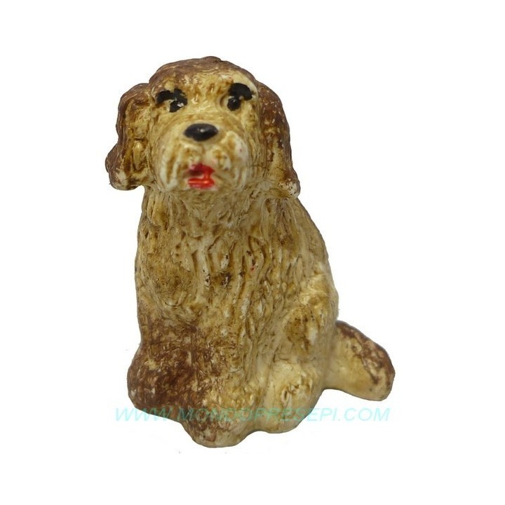 Perro sentado para figuras de 8-10 cm.