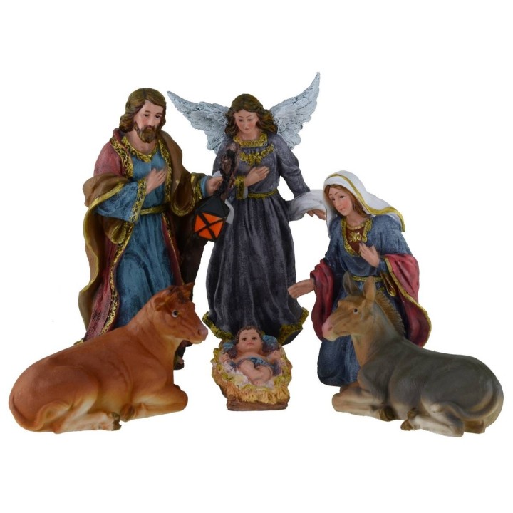 Nativity set 11 subjects 27 cm for nativity scene