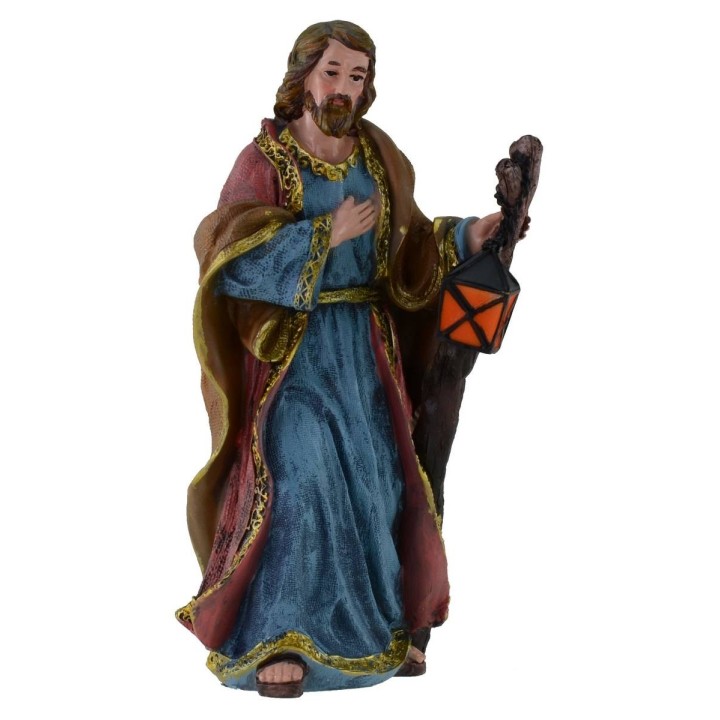 Natività in set 11 soggetti cm 27 per presepe