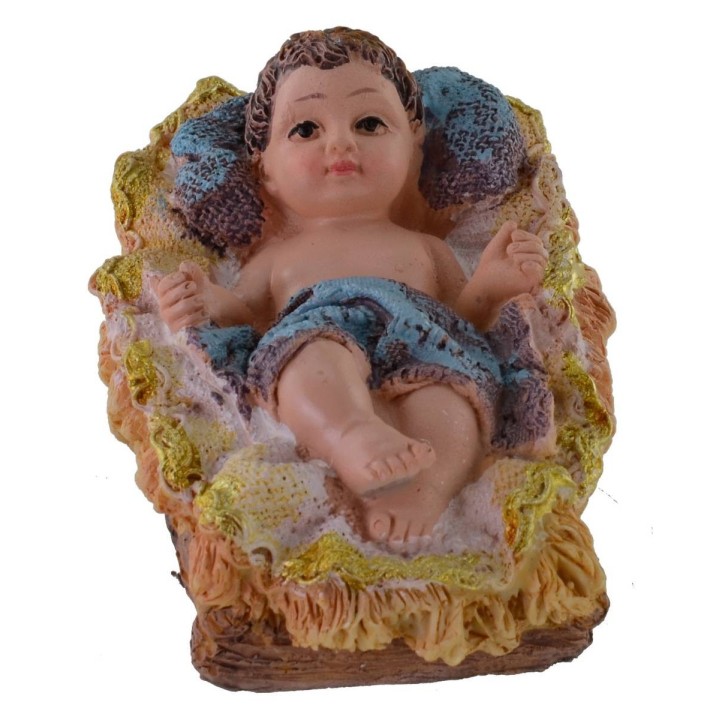 Natività in set 11 soggetti cm 27 per presepe