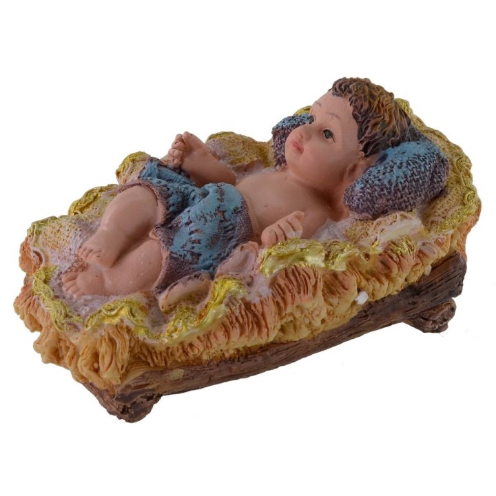 Natività in set 11 soggetti cm 27 per presepe