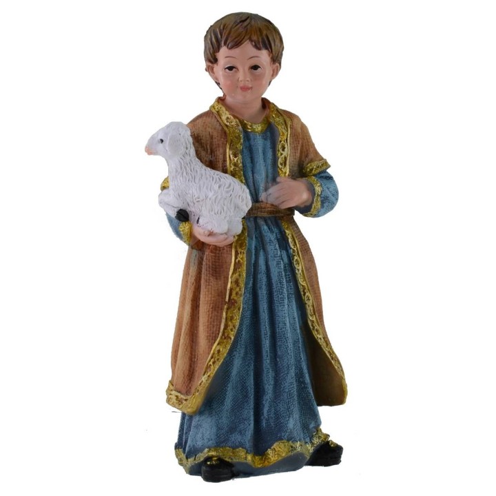 Natività in set 11 soggetti cm 27 per presepe