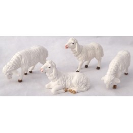 Set 4 pecore presepe - PG10