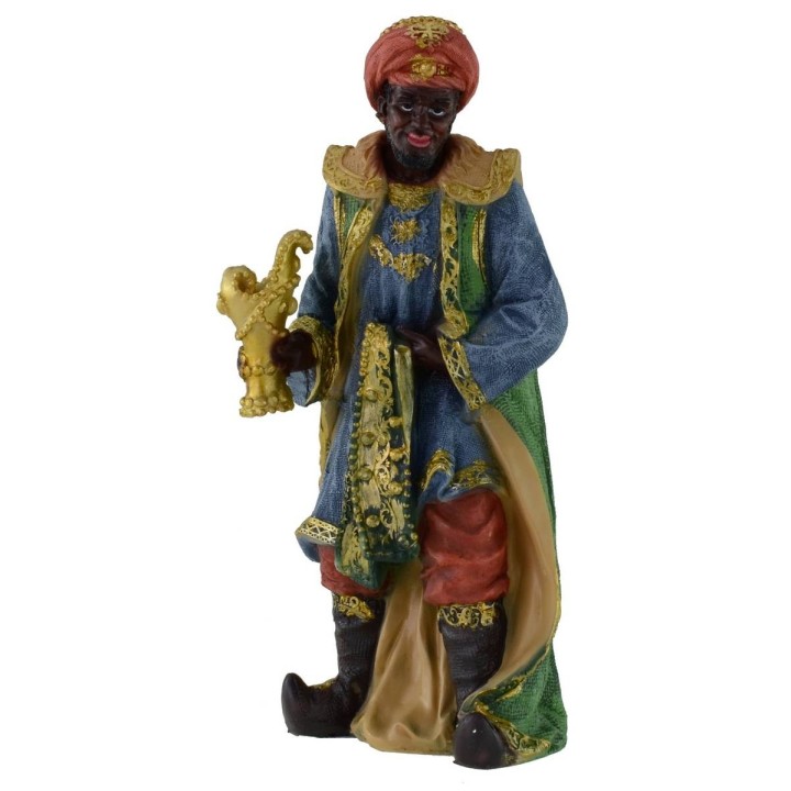 Natività in set 11 soggetti cm 27 per presepe