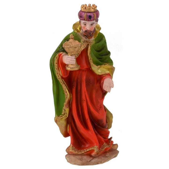 Set Natività per presepe 11 personaggi in resina serie 20 cm