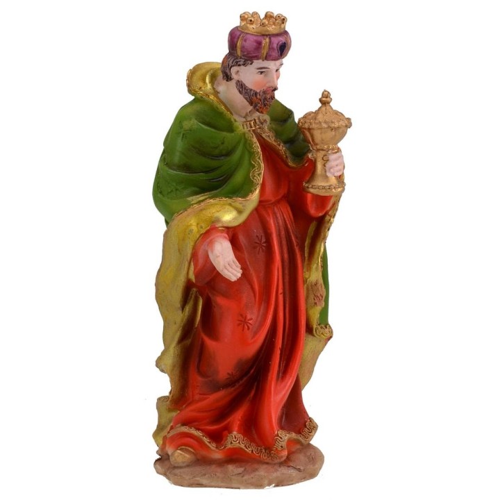 Set Natività per presepe 11 personaggi in resina serie 20 cm