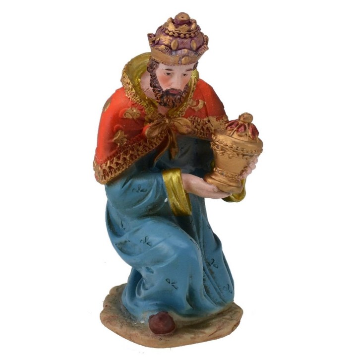 Set Natività per presepe 11 personaggi in resina serie 20 cm