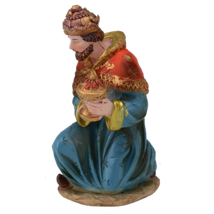 Set Natività per presepe 11 personaggi in resina serie 20 cm