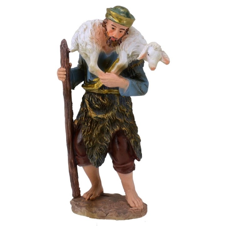 Set Natività per presepe 11 personaggi in resina serie 20 cm