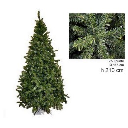 Árbol de Navidad pino emperador 210 cm ramas 750
