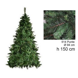 Árbol de Navidad pino brote 150 cm ramas 514