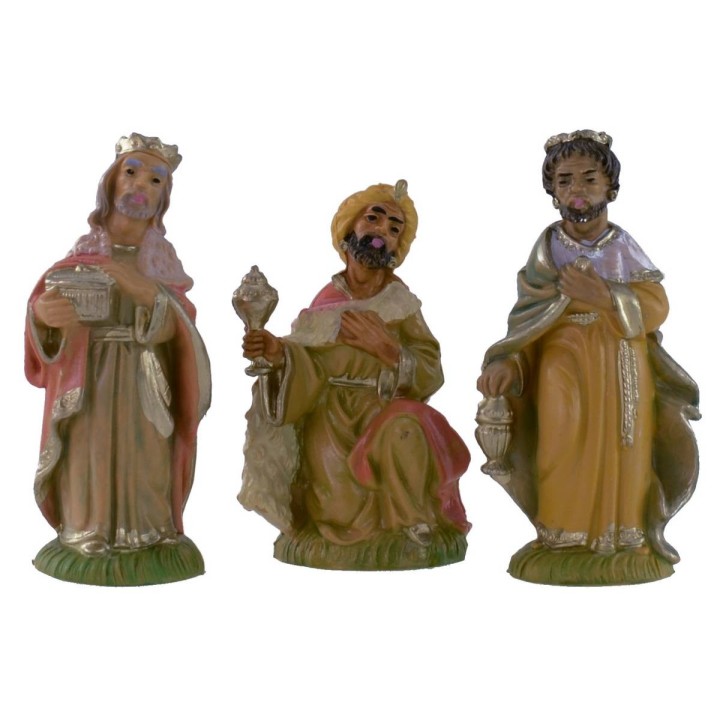 Natividad 8 sujetos serie 8 cm en pvc
