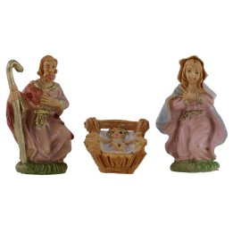 Natividad 3 sujetos 4 cm en PVC