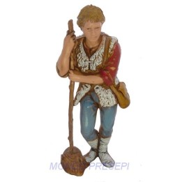 Pastor con bastón de 8 cm Landi -0816-5