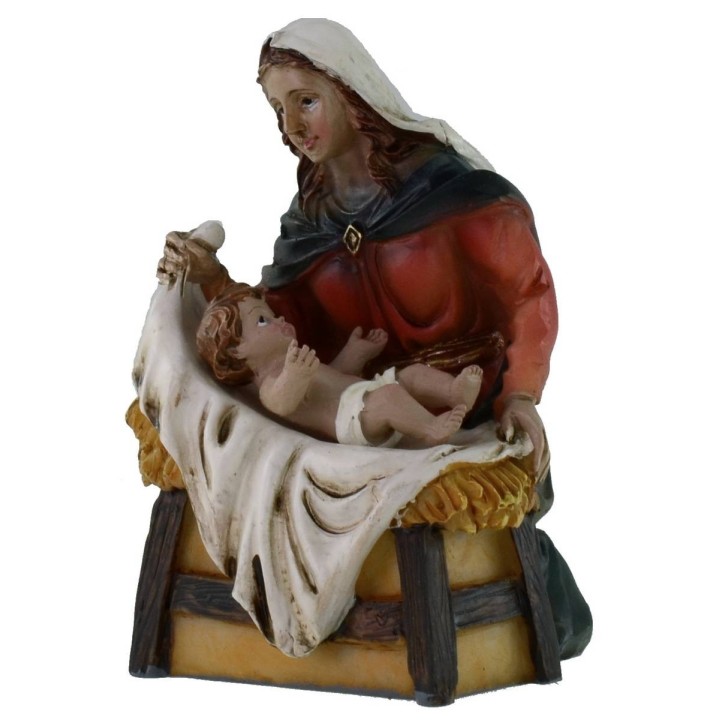 Nativity 3 subjects in resin series 10 cm