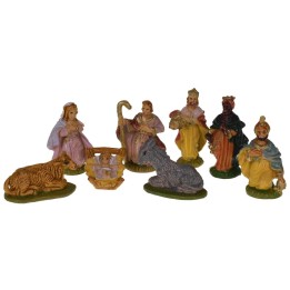 Natividad 8 figuras 4 cm