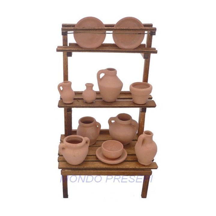 Big stall with Amphorae