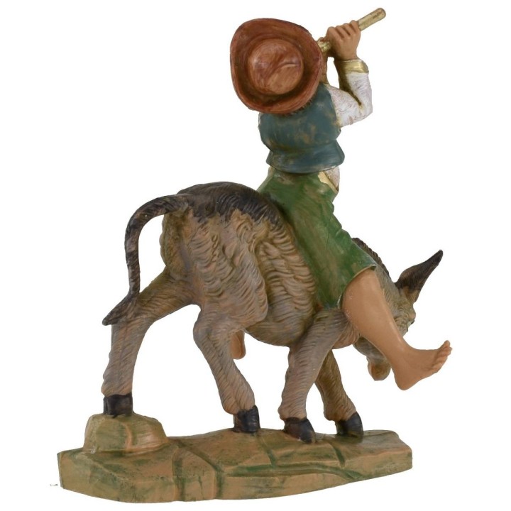 Bambino sull'asino serie 12 cm Fontanini