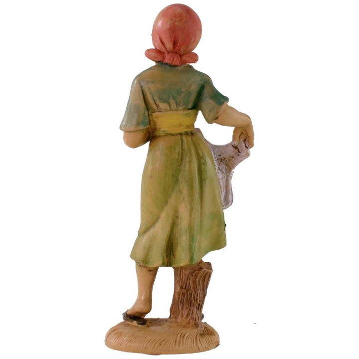 Woman who stends panni lux 12 cm in pvc