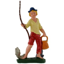 Pescatore 12 cm in pvc