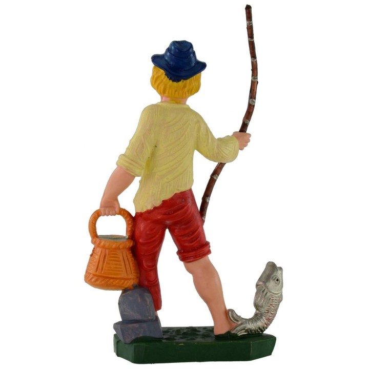 Fisherman 12 cm in pvc