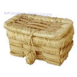 Baúl abrible de mimbre de 4 cm
