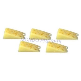 Set 4 fette di formaggio