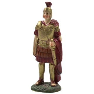Soldato Romano con spada in resina dipinta 10 cm serie