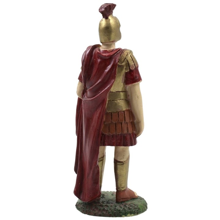 Roman soldier with sword in painted resin 10 cm Landi economic