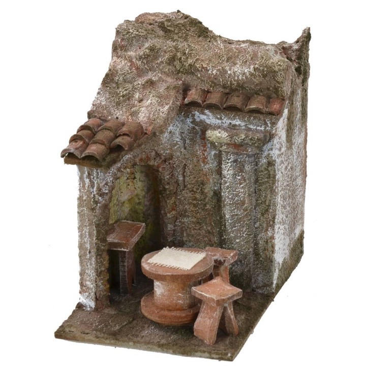 Vineria con dehor cm 12,5x8,5x12,5 h per statue da 6 cm