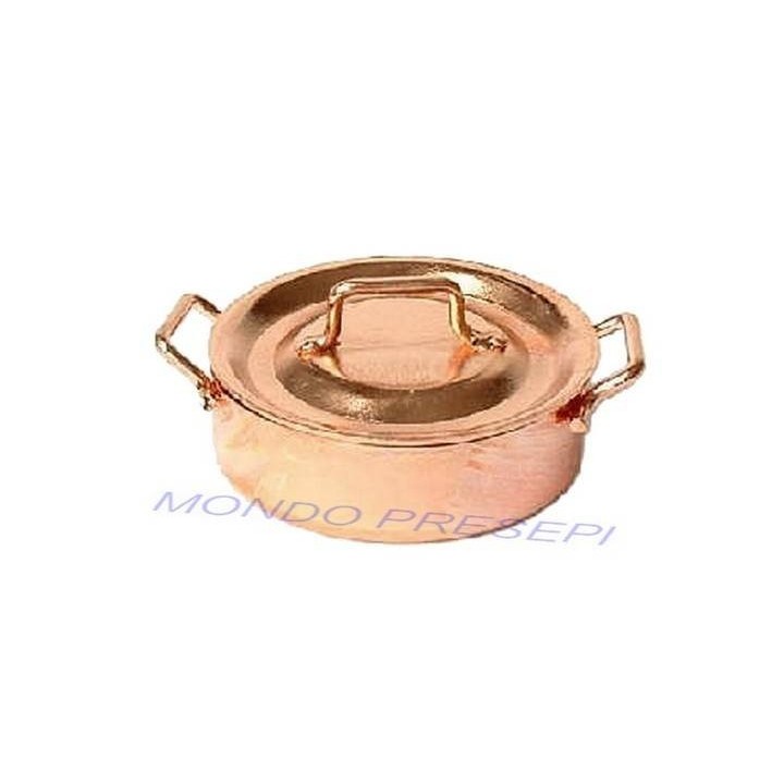 Olla de cobre cm 3x1