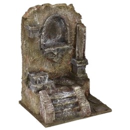 Ruin of ancient temple cm 11.5x9x15 h for statues of 6 cm