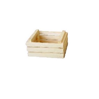 Caja de madera de 3,5x2,5 cm
