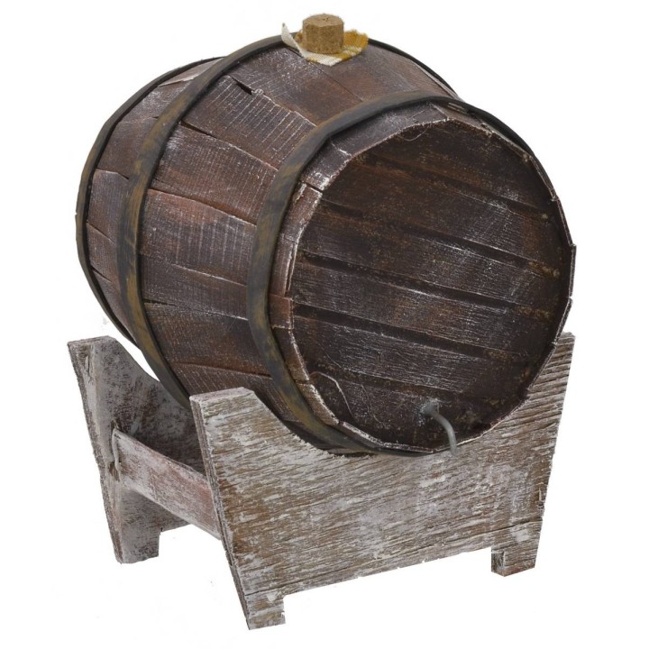 Barrel on base cm 14x12x16 h