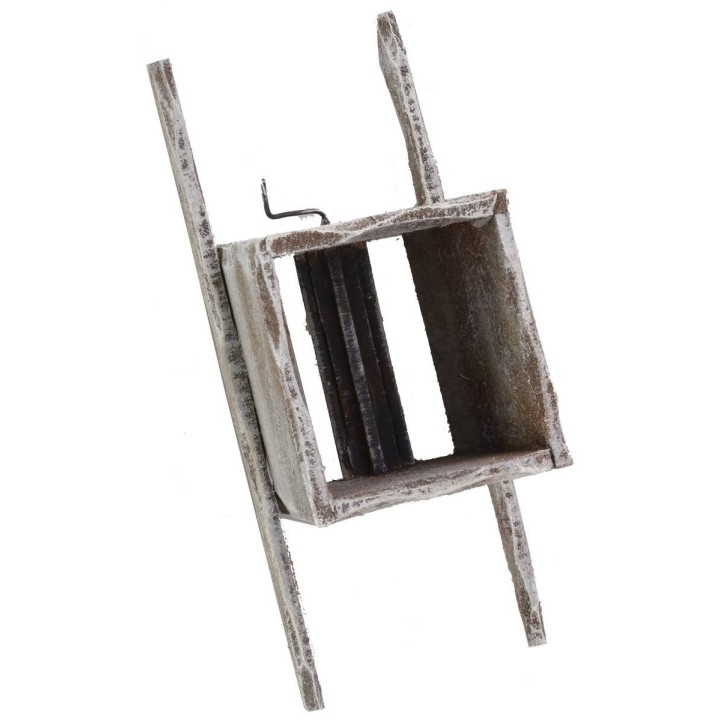 Macina per uva cm 14,5x5,5x5 h per statue da cm 12