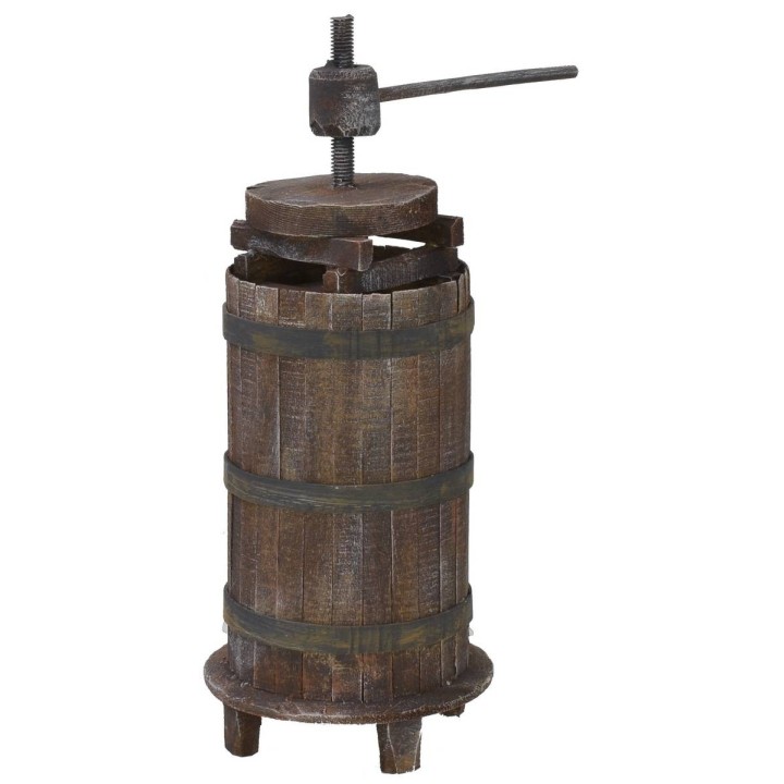 Wooden press cm 8Øx24,5 h for statues of 30 cm