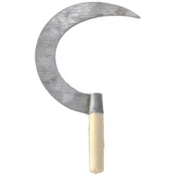 Falcetto in legno e metallo cm 6,2