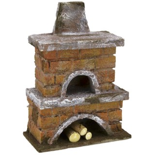 Nativity oven 13x6.5x17.5 h cm for 12 cm statues