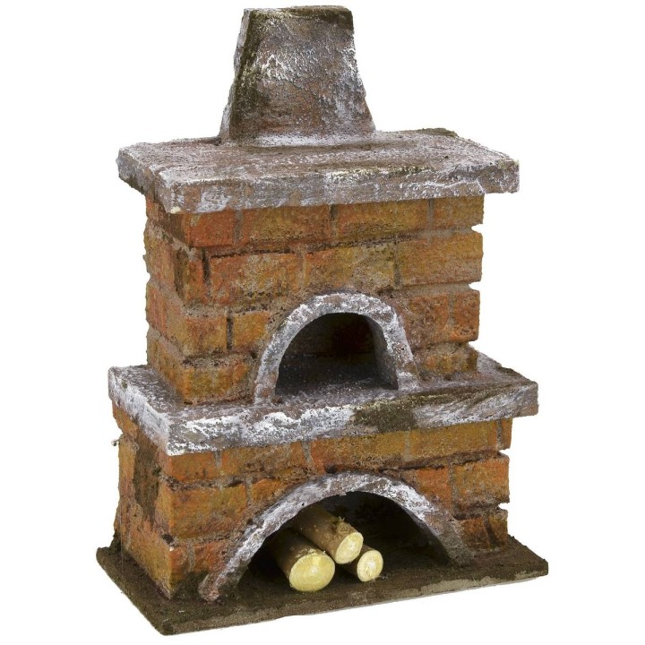 Nativity oven 13x6.5x17.5 h cm for 12 cm statues