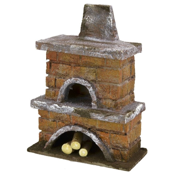Horno para Belén de 11x5,5x15 cm de altura para figuras de 10 cm