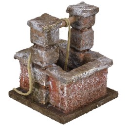 Pozzo per presepe cm 6x6x7 h per statue da 6 cm